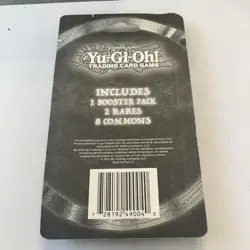 Yugioh Dark Crisis Sealed Booster Blister Pack with 10 Extra Bonus Cards - Image 2
