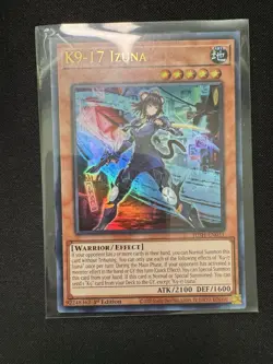 Yugioh K9-17 Izuna JUSH-EN031 Ultra Rare 1st Edition NM - Image 1