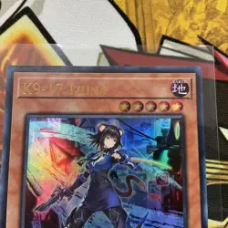 Yugioh K9-17 Izuna JUSH-EN031 Ultra Rare 1st Edition NM - Image 2