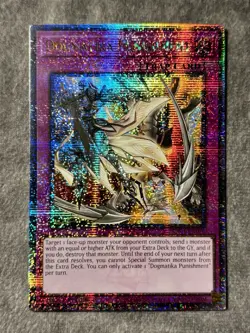 Yugioh! Dogmatika Punishment RA01-EN076 Quarter Century Rare 1st Ed NM - Image 1