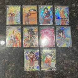 Goku Super Rare Foil Lot of 10 Dragon Ball Super Card Game | LP/NM - Image 1