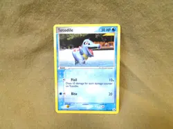 Pokemon Trading Card - EX Hidden Legends: Totodile 79/101 - Image 1