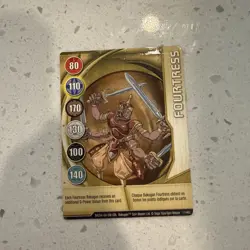 Bakugan Battle Brawlers Fourtress B2 Red Pyrus Fortress 680G + Card - Image 3