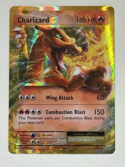 Pokemon TCG Charizard EX XY Evolutions Ultra Rare Holo Card 12/108 - Image 1