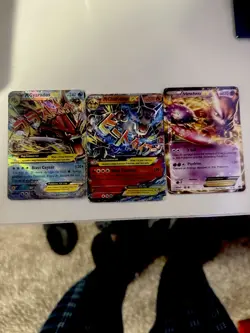Pokemon EX Card Lot - Charizard EX, Gyarados EX, Mewtwo EX - Holo Set - Image 2