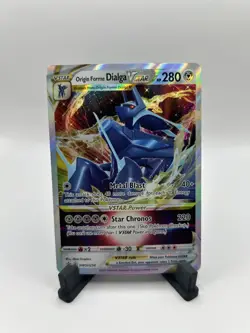 Pokemon Origin Forme Dialga VSTAR SWSH256 Black Star Promo Card Holo Near Mint - Image 1