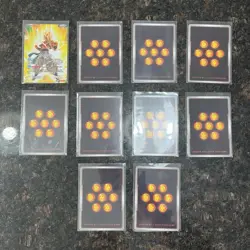 Gogeta Foil Lot of 10 Dragon Ball Super Card Game | LP/NM - Image 2