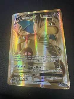 Mint! Dragonite EX (106/108) XY Evolutions Full Art Gold Pokemon Card! - Image 2