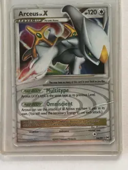Pokemon TCG Arceus LV.X Holo Rare Card 94/99 Good Condition - Image 1