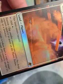 FOIL M 0250 Adagia, Windswept Bastion Land Plains Edge of Eternities MTG Card - Image 2
