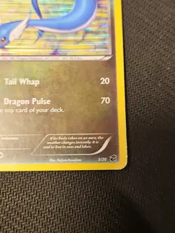 Dragonair 3/20 Dragon Vault Secret Rare Holo Rare Pokemon Card - Image 4