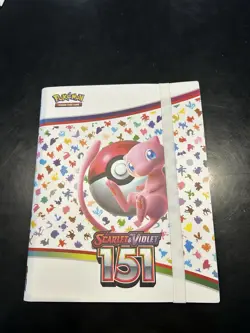 Pokemon 151 Binder Collection Collectable - Includes 1 Mystery Pokemon Card 💎 - Image 1