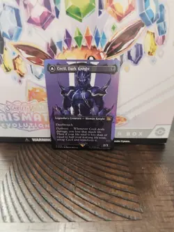 Cecil Dark Knight Borderless Foil Magic the Gathering Final Fantasy Card 380 - Image 1
