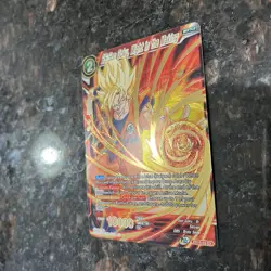 SS Son Goku Might in the Making GOLD STAMP Foil Dragon Ball Super Card Game | NM - Image 2