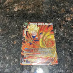 SS Son Goku Might in the Making GOLD STAMP Foil Dragon Ball Super Card Game | NM - Image 4
