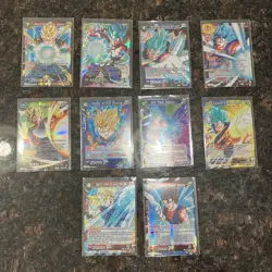 Vegito Foil Lot of 10 Dragon Ball Super Card Game | LP/NM - Image 1