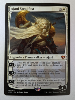 MTG Ajani Steadfast Commander Masters Mythic NM Magic the Gathering - Image 1