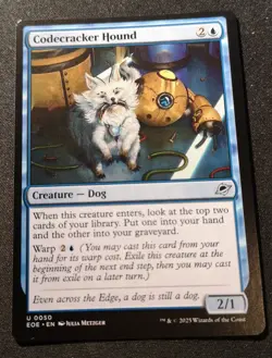 Codecracker Hound - EOE - MTG - EN - NM - 0050 - Image 1