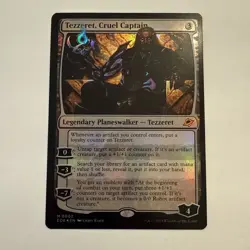 Tezzeret, Cruel Captain FOIL 0002 Edge of Eternities EOE MTG Mythic Unplayed NM - Image 2