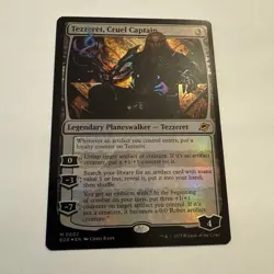 Tezzeret, Cruel Captain FOIL 0002 Edge of Eternities EOE MTG Mythic Unplayed NM - Image 3