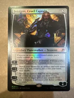 Tezzeret, Cruel Captain FOIL 0002 Edge of Eternities EOE MTG Mythic Unplayed NM - Image 1