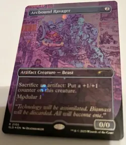 🌟 Arcbound Ravager GALAXY FOIL 💫 Deathburger Secret Lair MTG 🌟 - Image 1