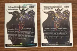 MTG Final Fantasy GOLBEZ, CLAD IN DARKNESS Showcase FOIL & REGULAR U 0010 - Image 4
