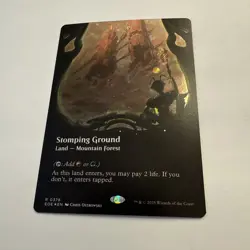 Stomping Ground GALAXY FOIL Borderless 378 Edge of Eternities EOE MTG R Unplayed - Image 4