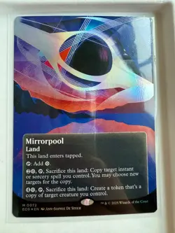Mirrorpool (0072) (Borderless) (Foil) - Edge of Eternities MTG - Image 1