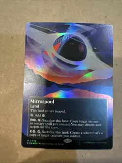 Mirrorpool (0072) (Borderless) (Foil) - Edge of Eternities MTG - Image 2