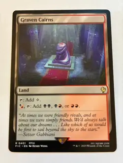 MTG Graven Cairns Commander: Final Fantasy Regular NM FF6 - Image 1