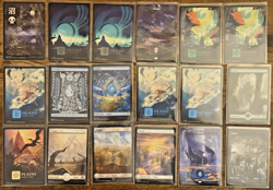 MTG FULL ART Non-Foil Land Lot (18) Unfinity Lost Caverns Phyrexia Kamigawa - Image 1