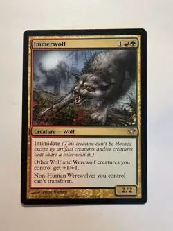 Immerwolf - MTG Dark Ascension - NM - Image 1