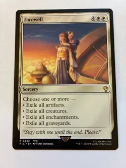 MTG Farewell Commander: Final Fantasy Regular NM Tidus Yuna - Image 1
