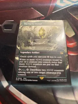 Mtg Earth Crystal BORDERLESS - Final Fantasy + Bonus Foils - Image 2