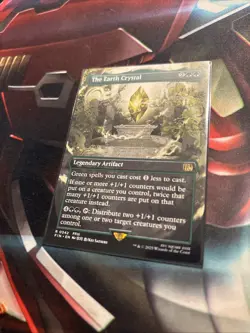 Mtg Earth Crystal BORDERLESS - Final Fantasy + Bonus Foils - Image 3