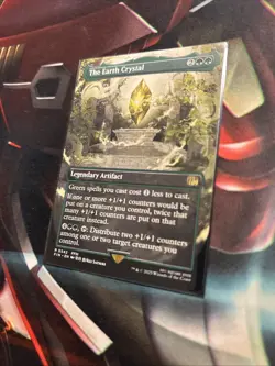 Mtg Earth Crystal BORDERLESS - Final Fantasy + Bonus Foils - Image 4