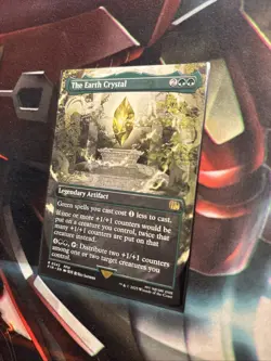 Mtg Earth Crystal BORDERLESS - Final Fantasy + Bonus Foils - Image 5