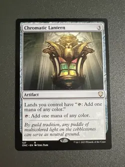 1x CHROMATIC LANTERN - Commander - MTG - Magic the Gathering - Image 1