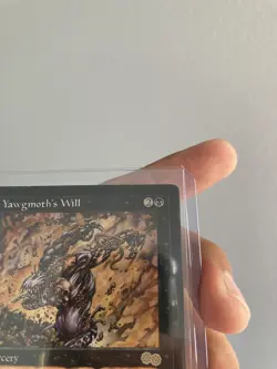 RARE MTG Magic the Gathering - Yawgmoth's Will - Urza's Saga -Sorcery -SP - Image 3
