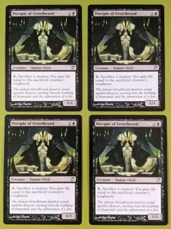 Disciple of Griselbrand x4 Innistrad 4x Playset Magic the Gathering MTG - Image 1