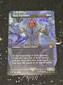Dark Confidant 0334, Borderless Final Fantasy, FIN MTG TCG - Image 1