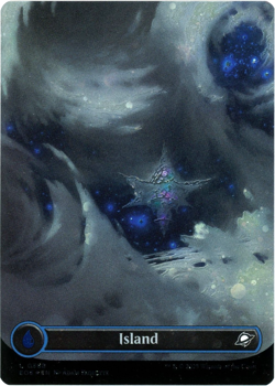 Island (Borderless Galaxy Foil) - 0368 - Edge of Eternities - MTG - NM Ships Now - Image 1