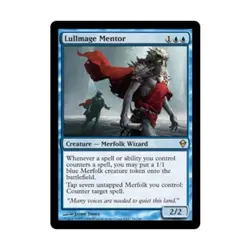 WOTC MtG Zendikar Lullmage Mentor (R) NM - Image 1