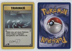 Energy Removal German 1st Ed. Pokemon Base Set #92 1999 3hd - Image 3