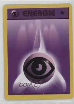 Psychic Energy German 1st Ed. Pokemon Base Set #101 1999 15fy - Image 1
