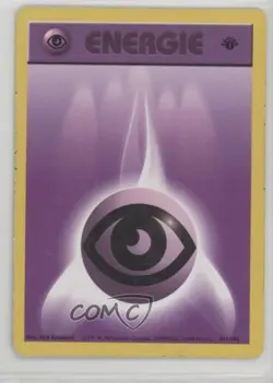 Psychic Energy German 1st Ed. Pokemon Base Set #101 1999 15fy - Image 1