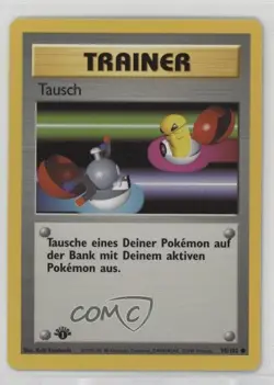 Switch German 1st Ed. Pokemon Base Set #95 1999 15fy - Image 1