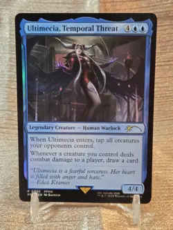 Ultimecia, Temporal Threat Costco Exclusive Promo 0001 - Final Fantasy MTG - Image 4
