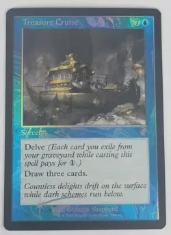 Treasure Cruise (Retro Foil) - NM/M - Time Spiral Remastered: Timeshifted - MTG - Image 1